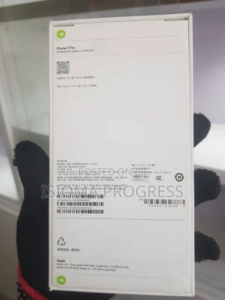 New Apple iPhone 17 Pro 256 GB Orange