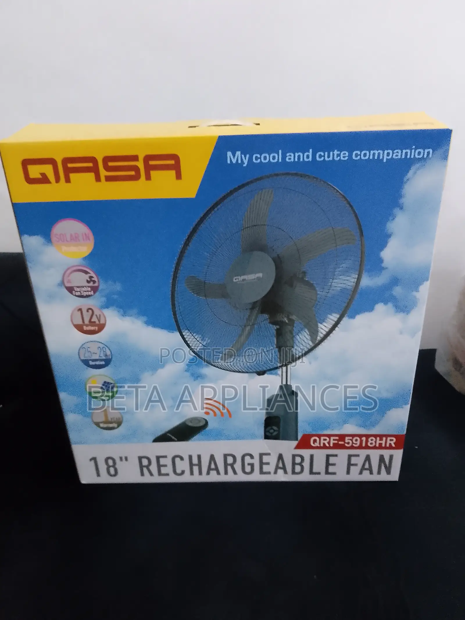 Quasa 18 Inch Powerful Air Circulator