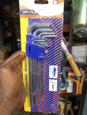Allen Key Set 1-10mm Hex Type