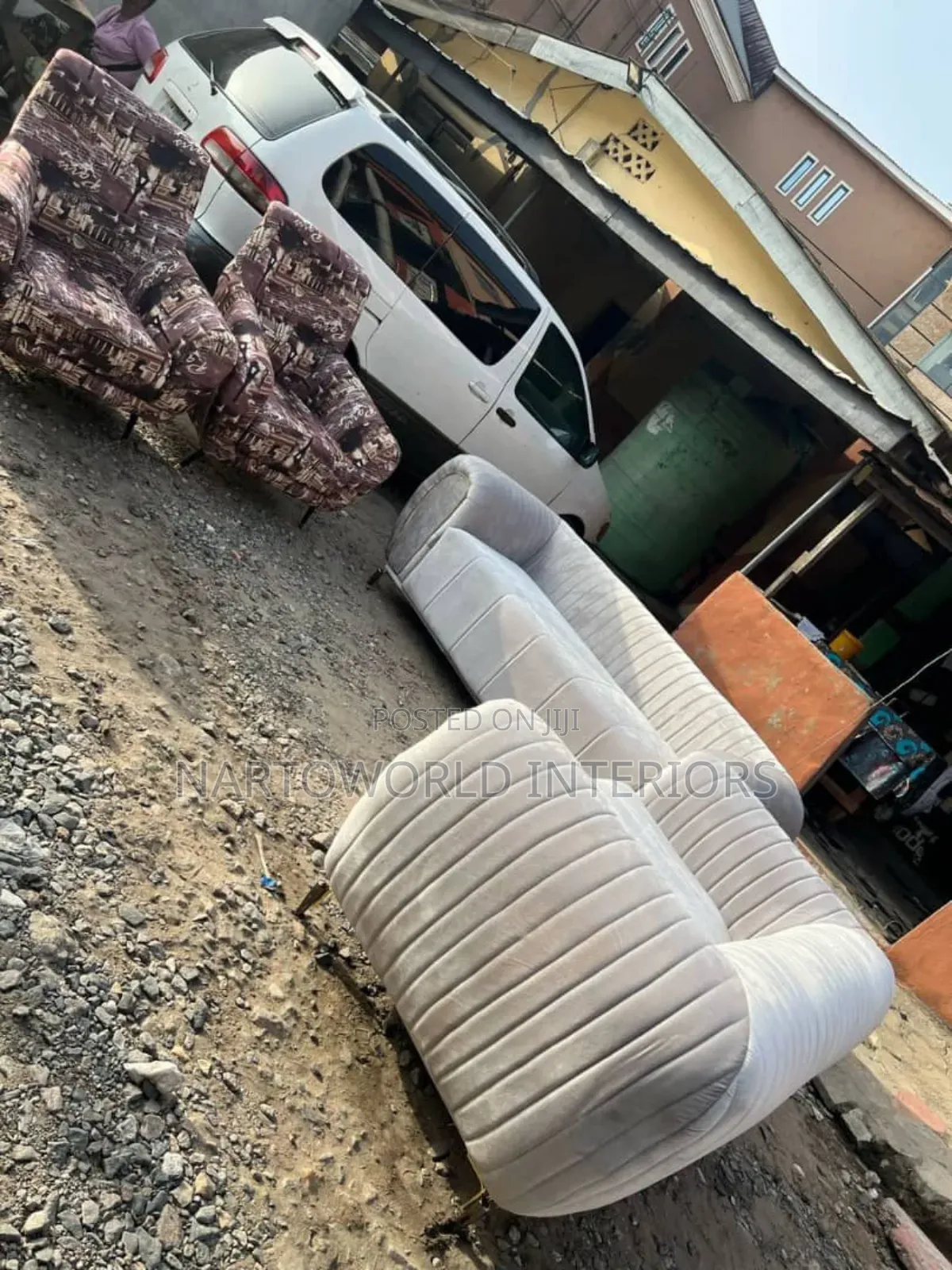 Velvet-Harmony 7-Seater Sofa Set