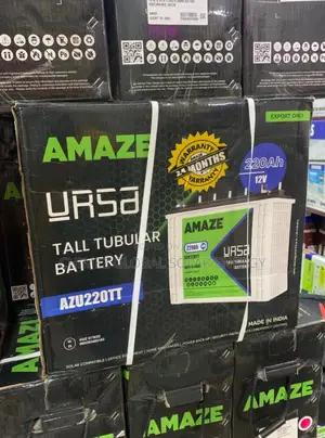 Amaze 220ah Tubular Battery