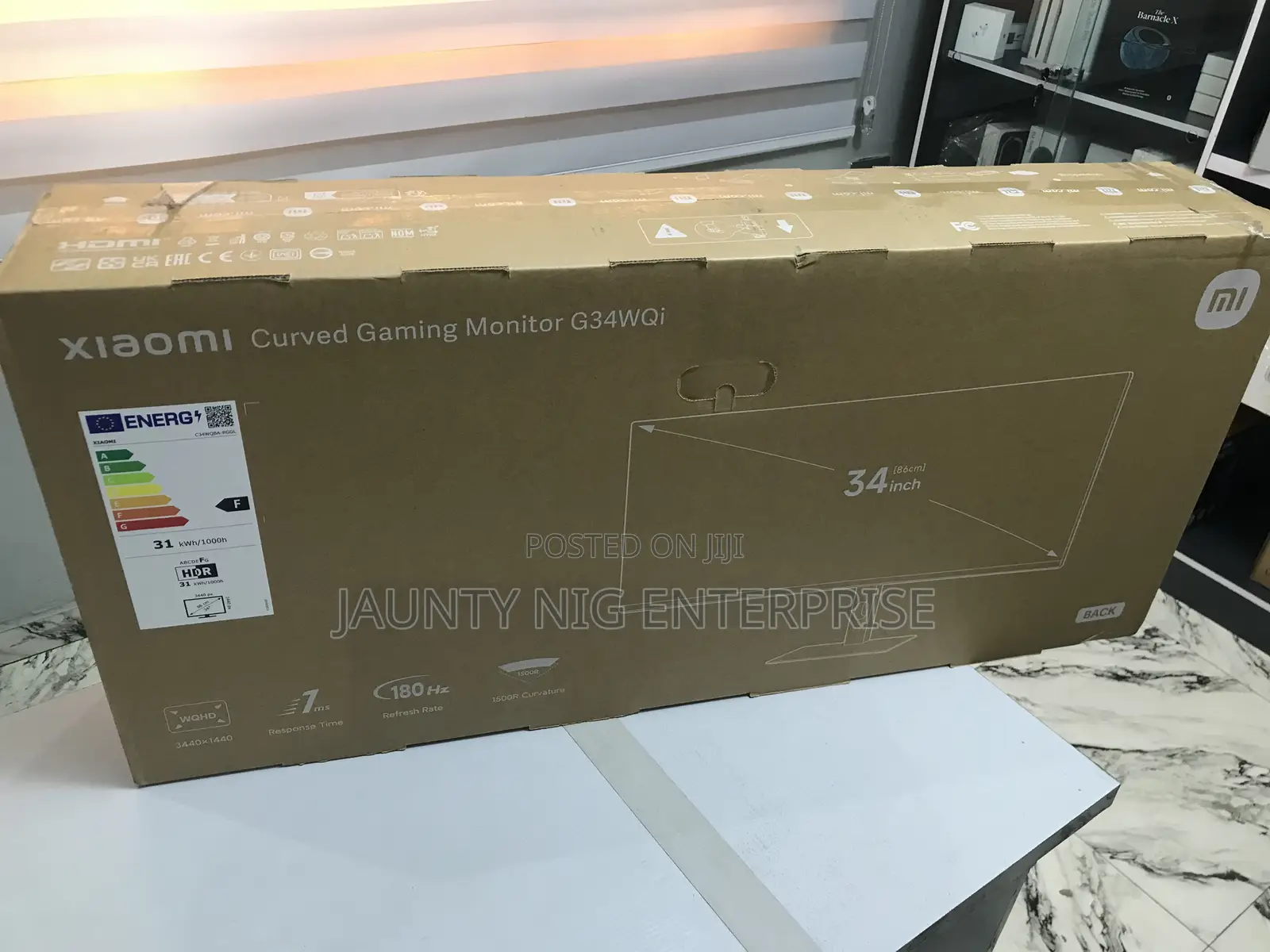 Xiaomi Curved Gaming Monitor G34wqi
