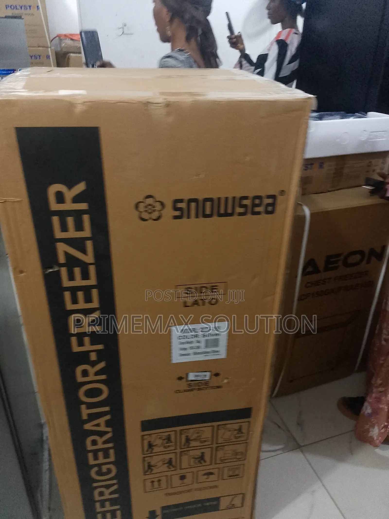 Snowsea BCD-198 Refrigerator - Double Door Durability