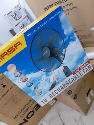 Quasa 18” Long-Lasting Rechargeable Fan