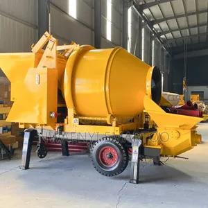 Concrete Mixer With Pump