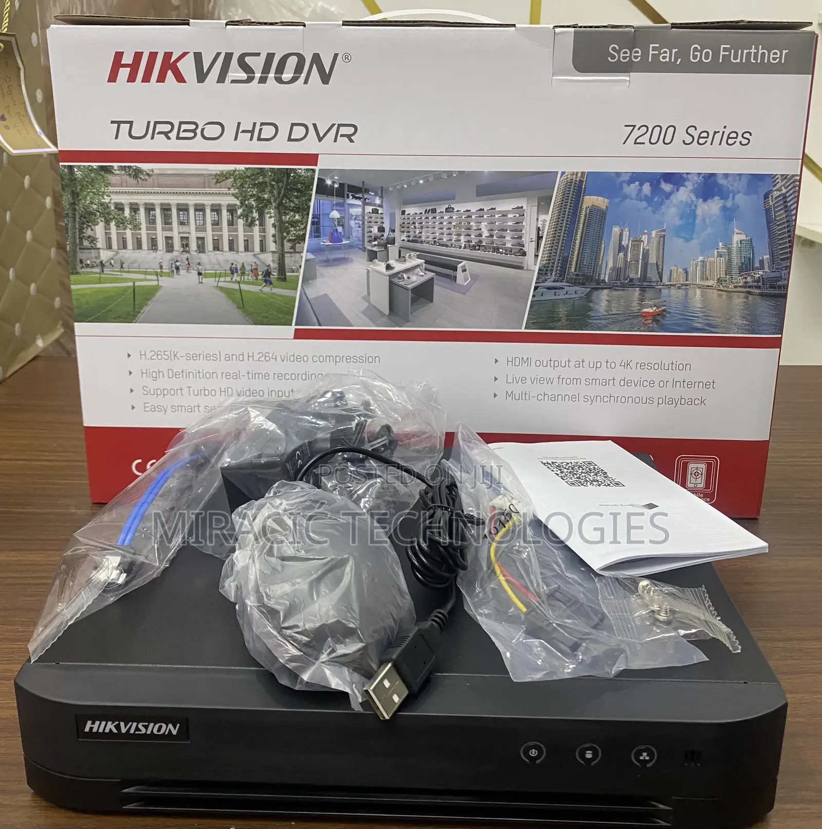 Hikvision 4 Channels DVR CCTV Recorder