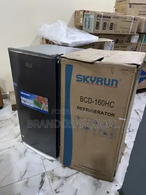 Skyrun 160l Refrigerator – Sleek Silver Finish Design