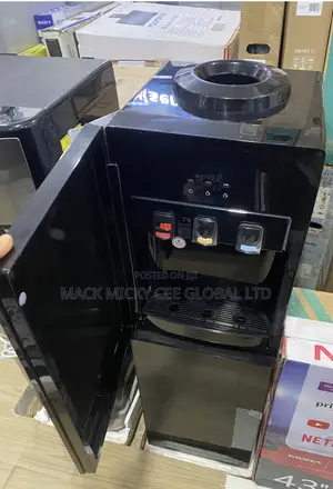 Maxi Water Dispenser With Bottom Fridge (1730s-B) 3-Faucets