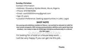 Housekeeping Cleaning CV