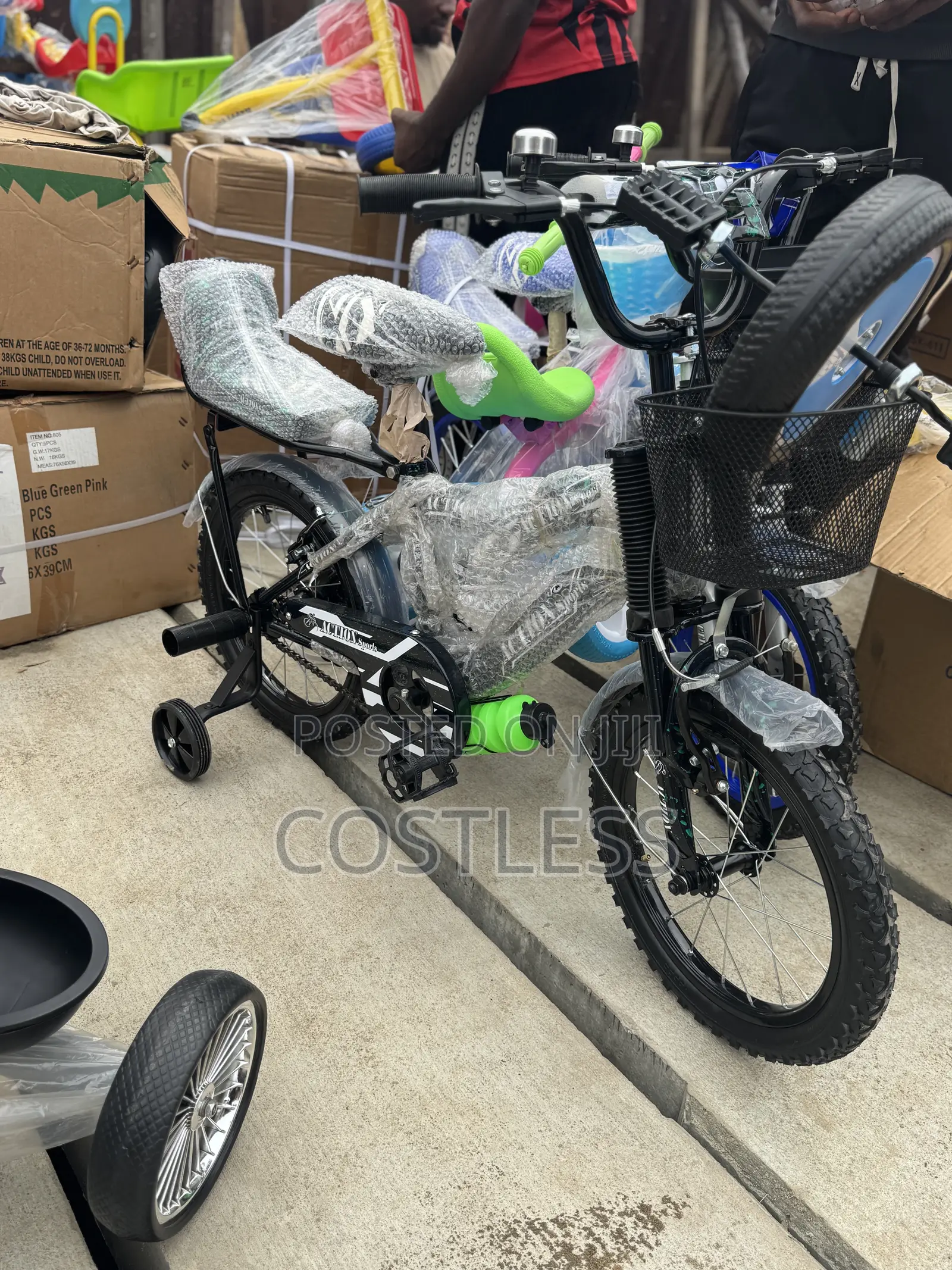 Solid Children Unisex Play Bicycle