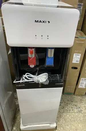Maxi Water Dispenser With Bottom Fridge (1675s-B) 2-Faucets