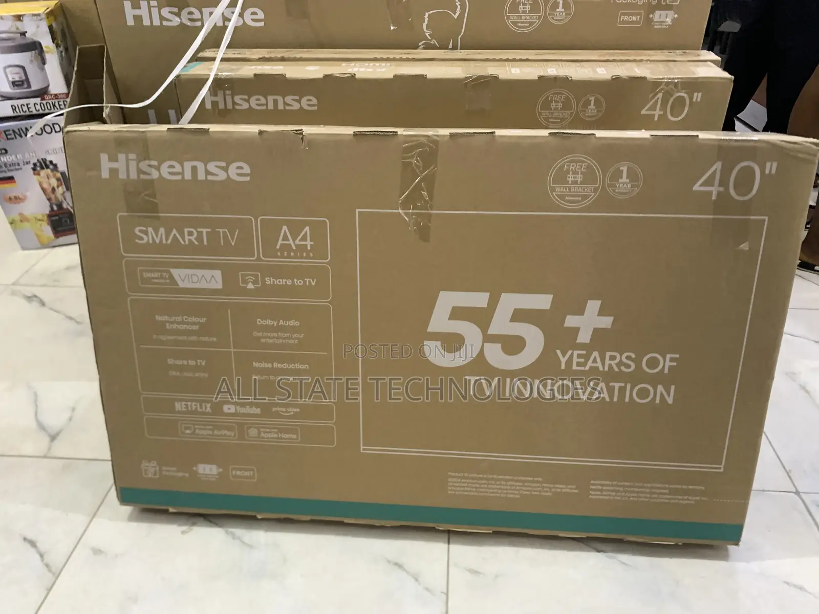 Hisense 40" Smart Tv – Advanced Performance