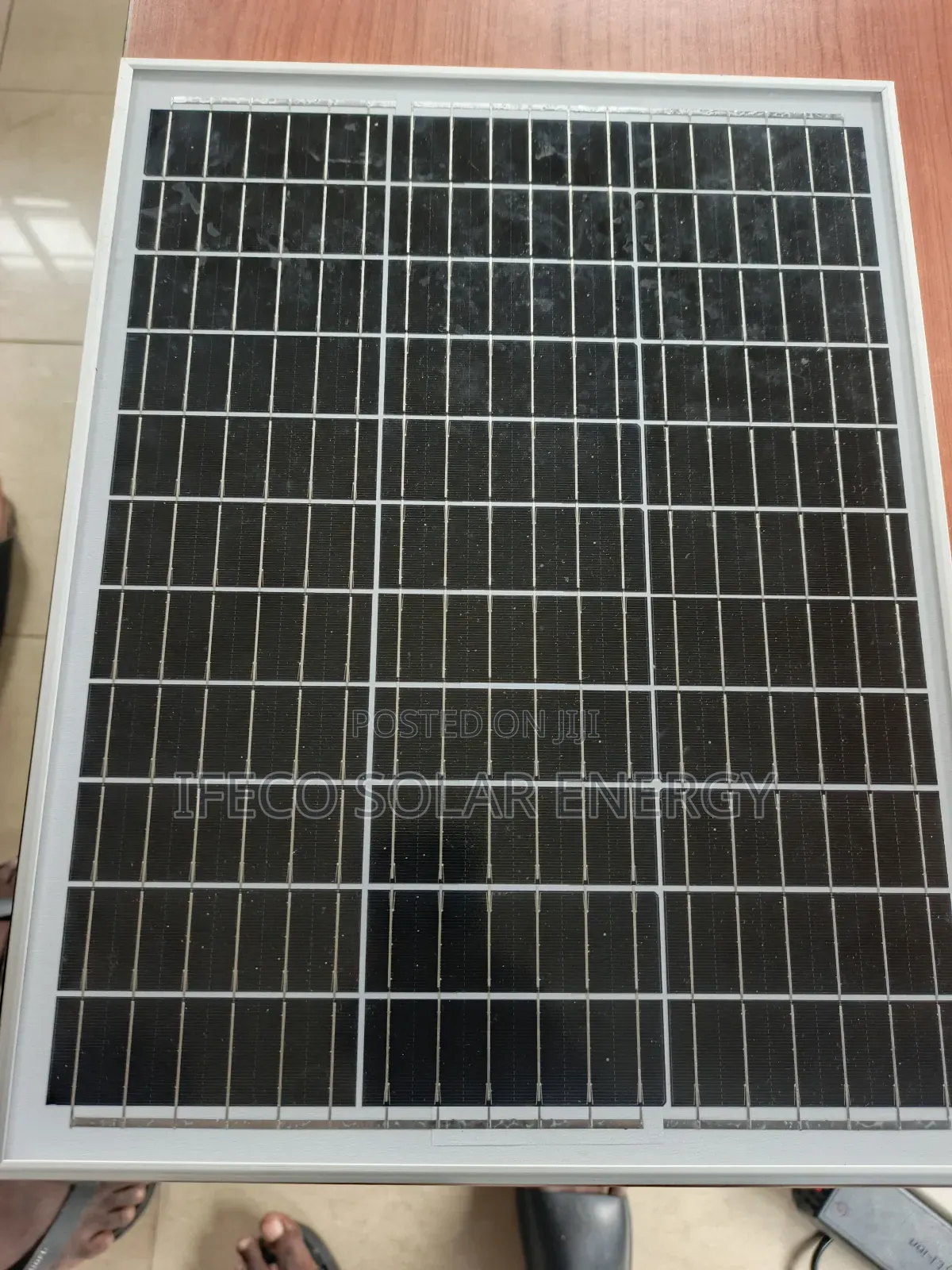 Solar Fan With Panel