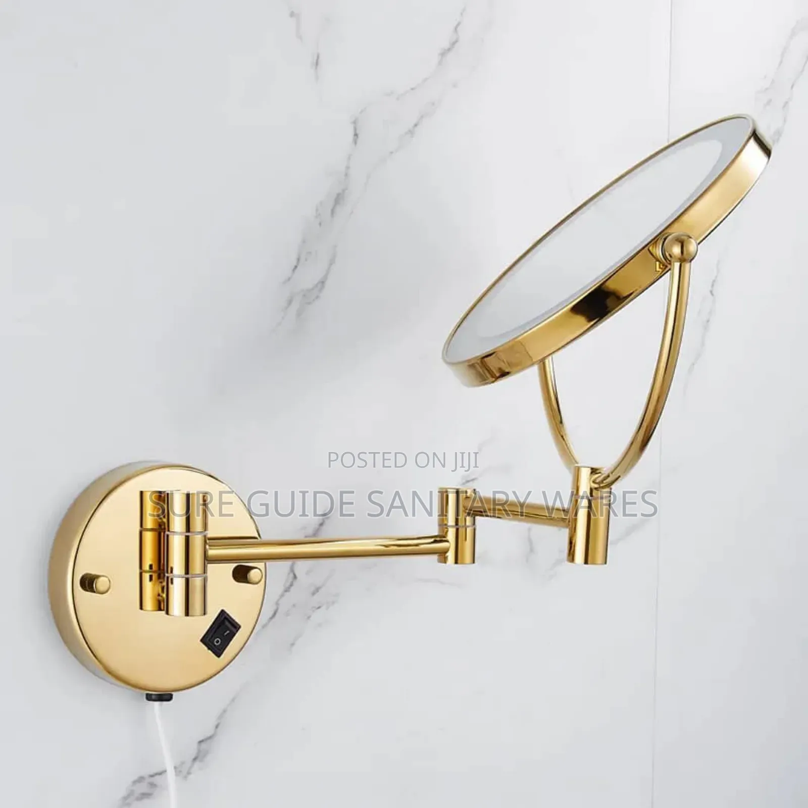 Gold Magnifying Mirror