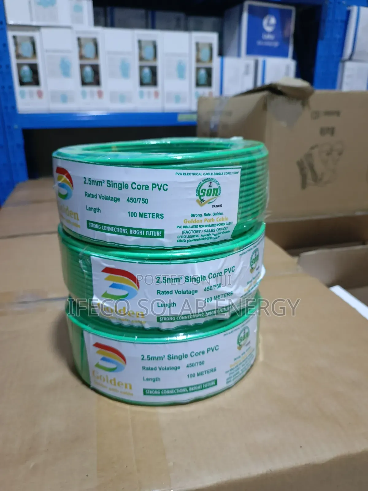2.5 Single Core PVC