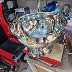 Champagne Bowl Gold and Silver