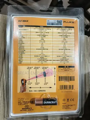 Fluke Infrared Thermometer 62 Max