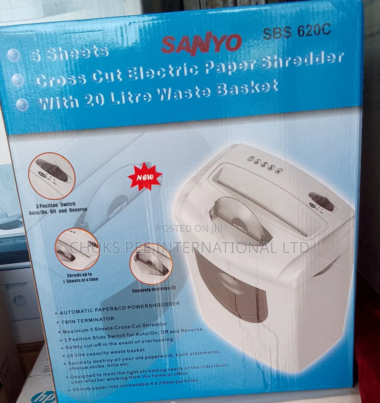 Sanyo Paper Shredder