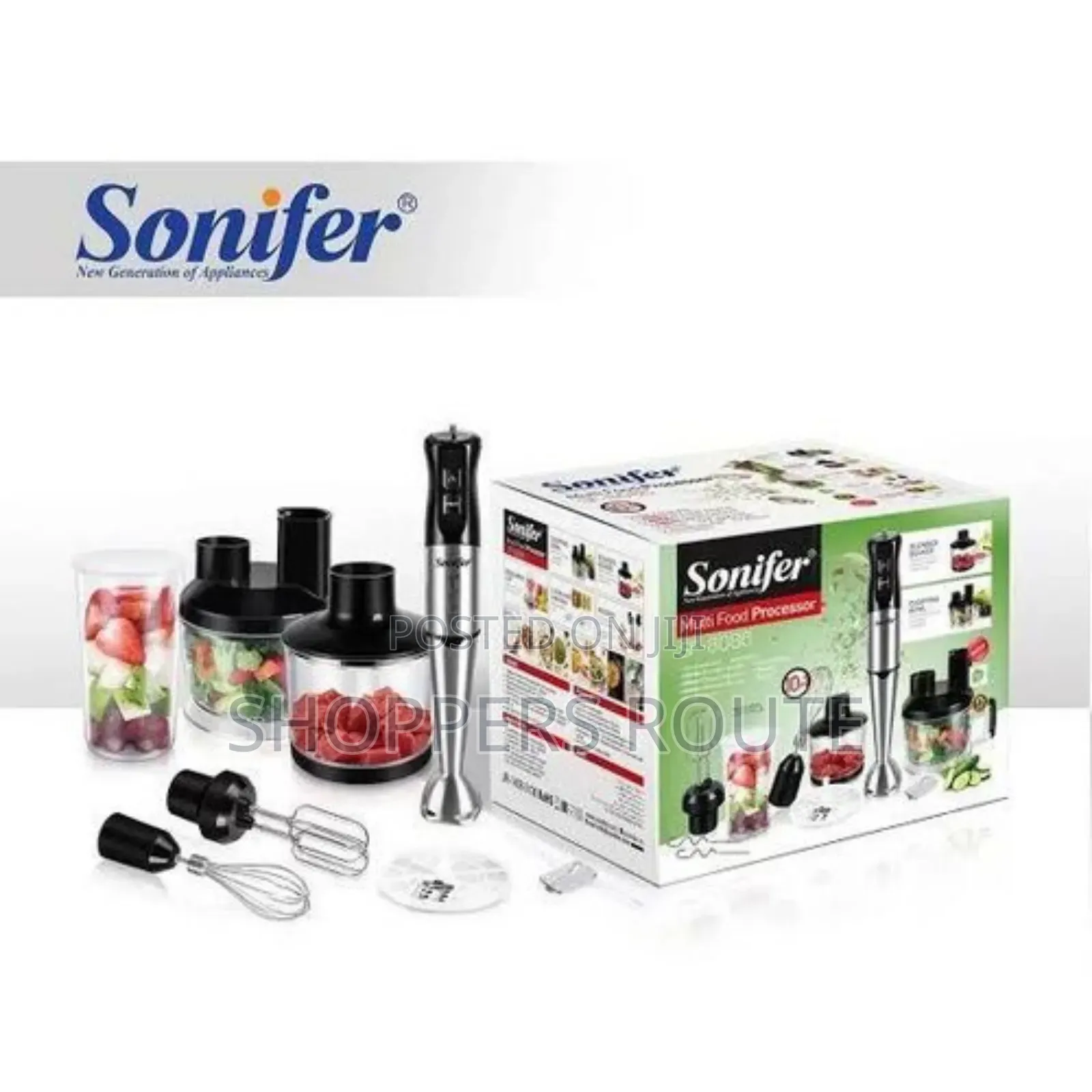 Sonifer 10 in 1 Hand Held Multi Food Processor Sf 8086
