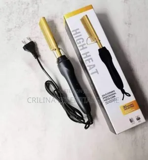 Hot Electric Heating Hair Flattening - Comb