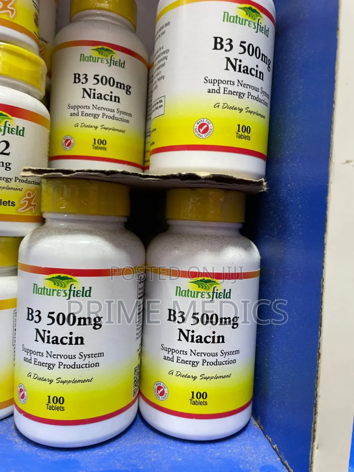 B3 500mg Niacin