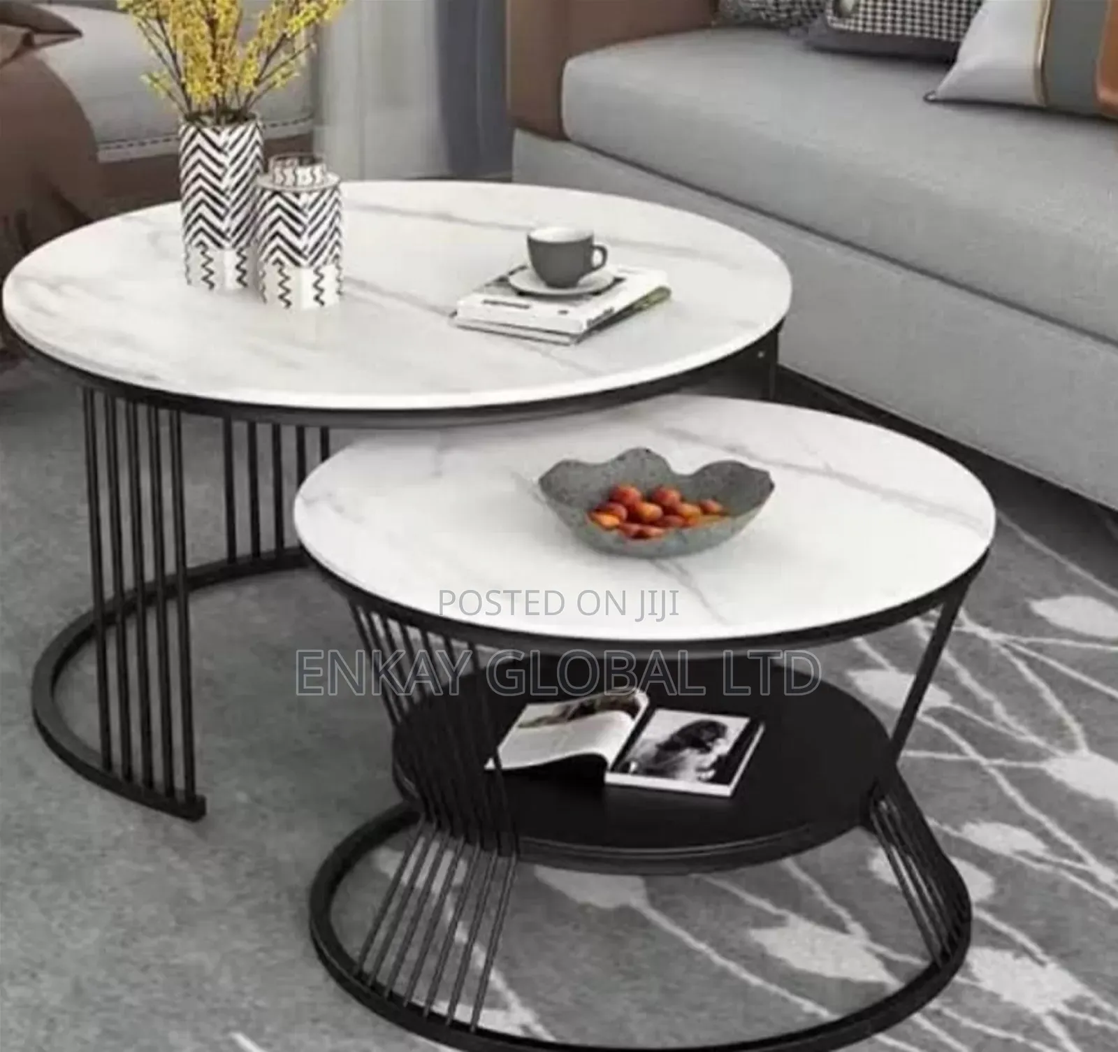 High Quality Modern Round Marble Centre Table