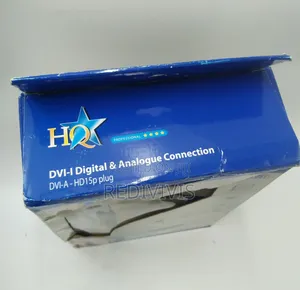 Hq Dvi-a (Dvi-I) to Vga Cable - 1.5m, Gold-Plated (Brand New)