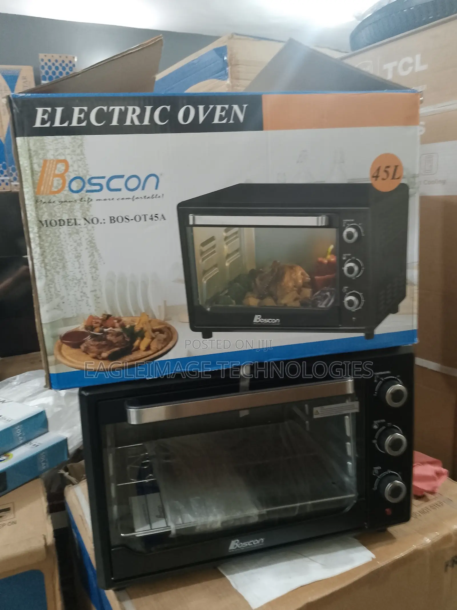 Compact 45l Boscon Oven for Small Kitchens