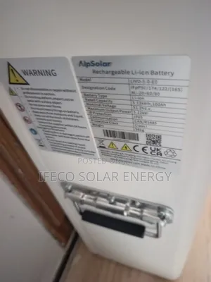 Alpsolar Lithium Ion Battery