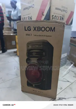 Lg Xboom Rnc7 Entertainment Speaker With RGB Lights