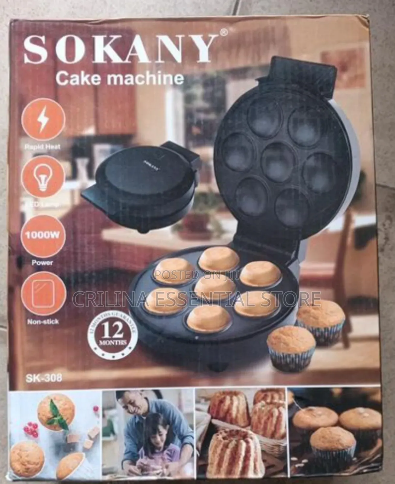 Sokany Cup Cake Machine