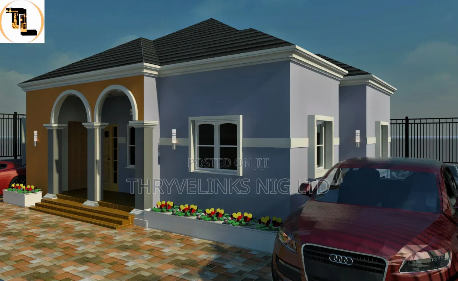 Well Drawn Architectural Plan Plus 3d View