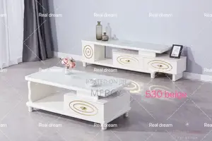 1.5m Wooden Tv Stand and 1m Center Table