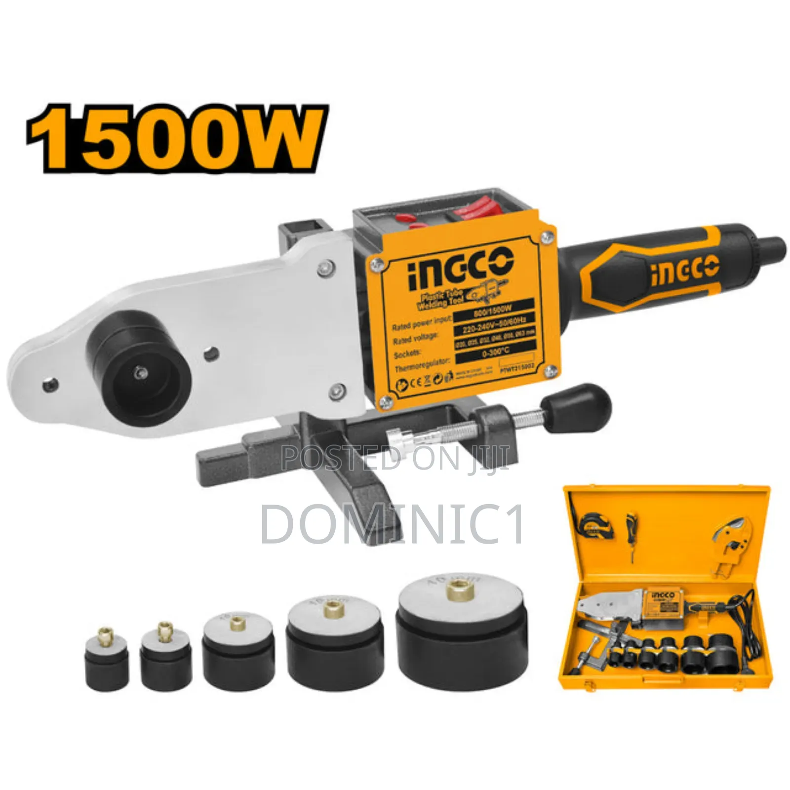 Ingco Ppr Welding Machine 1500watt