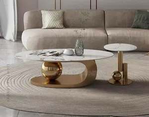 Marble Top Centre Table and Stool