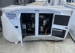 New 25kva Perkins Generator Soundproof 100% Copper Coil.