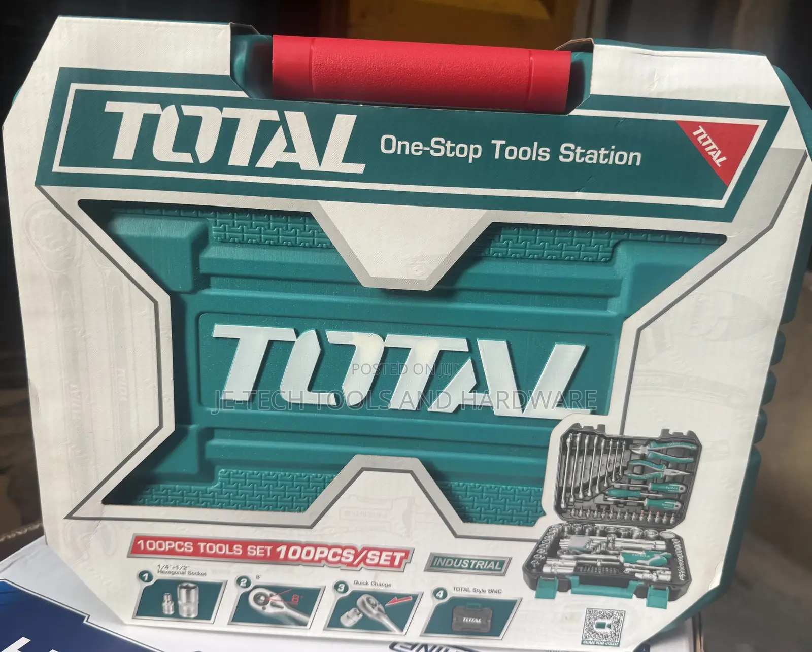 Total 100 Pcs Tools Set (Model Thkthp21006).