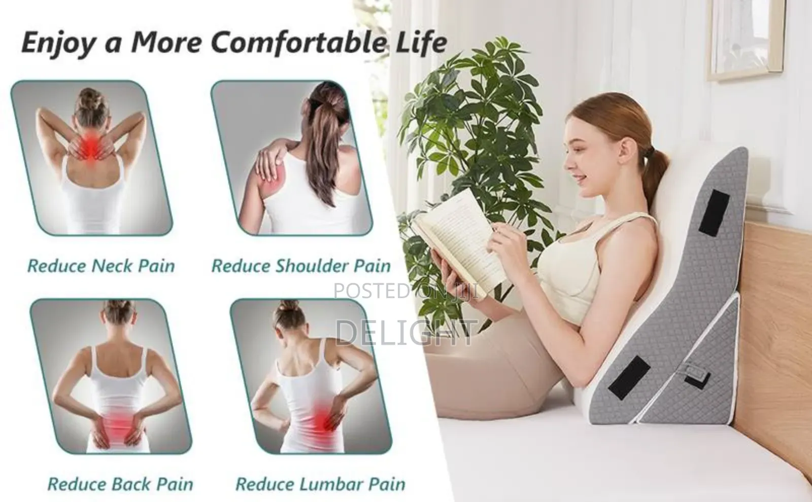 4 in 1 Wedge Pillow