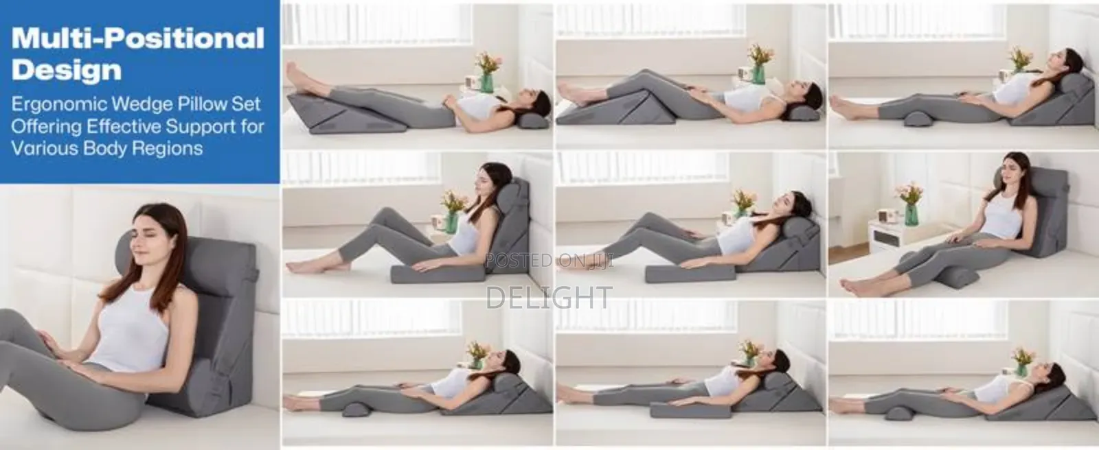 4 in 1 Wedge Pillow