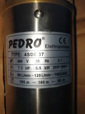 7.5hp Pedro Submersible Pump