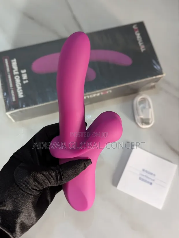 3 in 1 Triple Orgasm Sex Toy Vibrating, Swinging Heating Frequency for sale  - Adevar Global Concept  Price:  40,000 on Jiji.ng [Surulere]