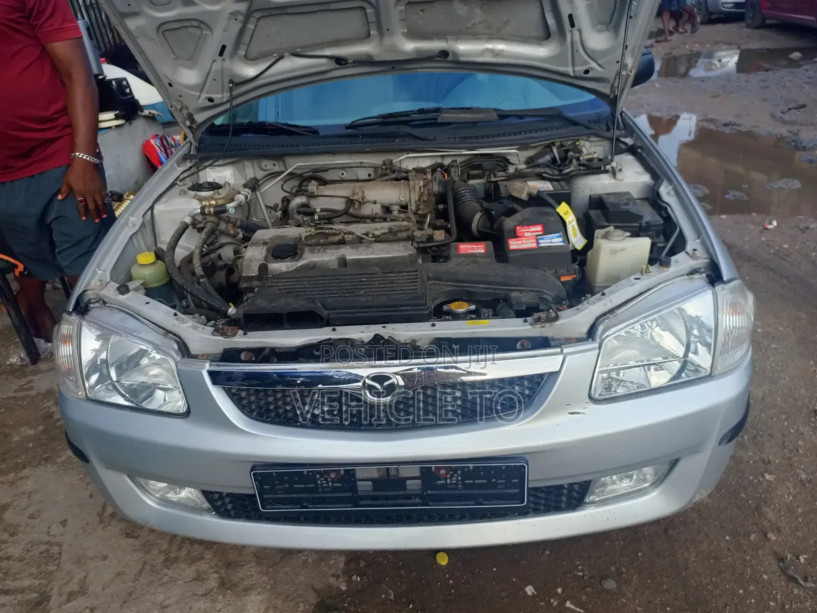 Mazda 323 1.6 2002 Silver