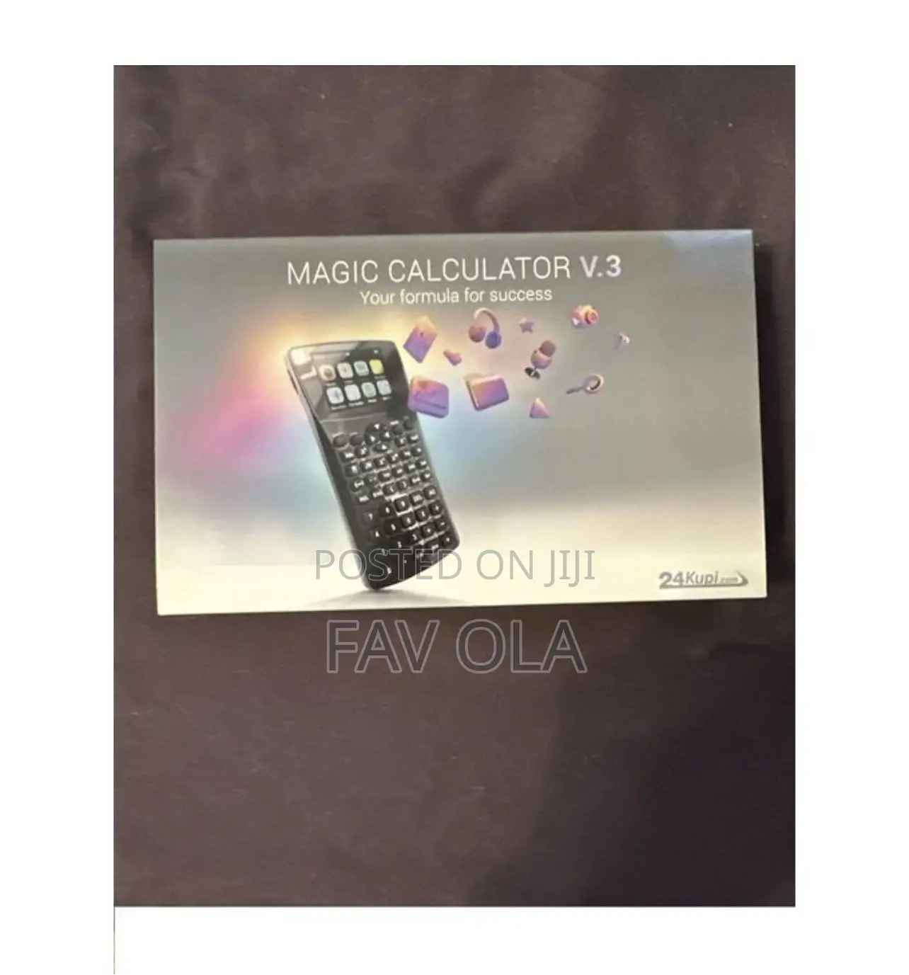 Fashion Student Magic Cheat Calculator With Emergency Button