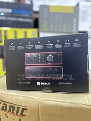 Focusrite Scarlett 4i4 4th Gen Audio Interface Sound Card