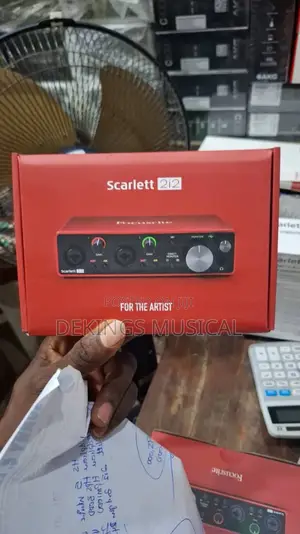 Focusrite Scarlett 2i2 3rd Gen Audio Interface Sound Card