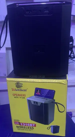 Wireless Boombest Speaker With/Tf Usb