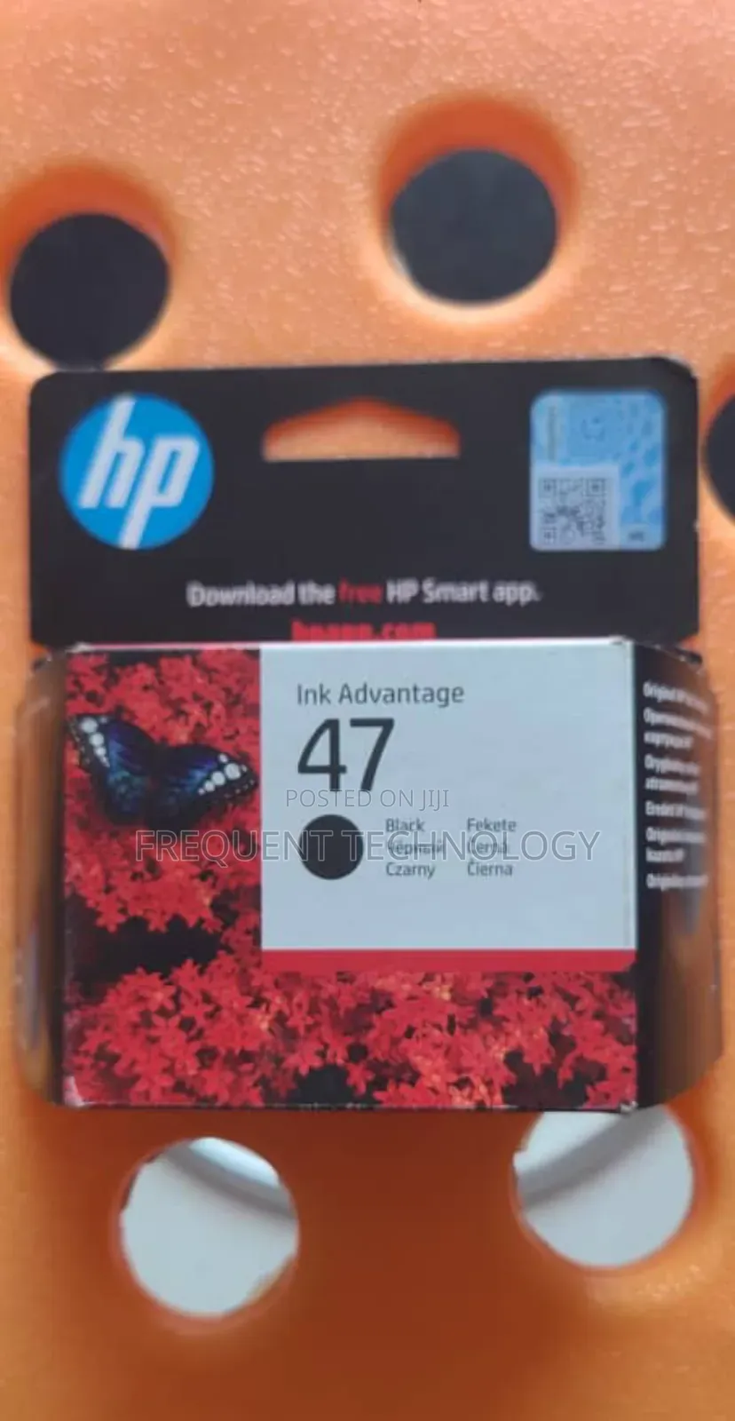 Hp 47 Black Ink Advantage Cartridge