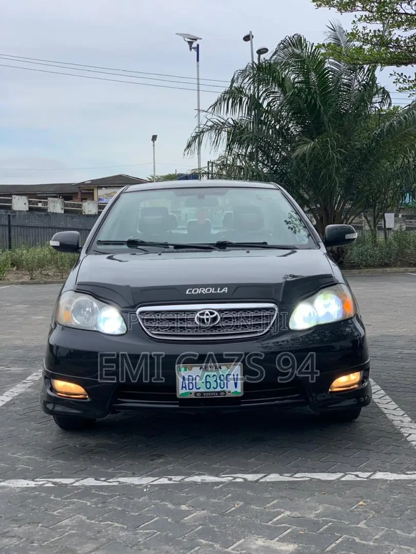 Toyota Corolla S 2007 Black