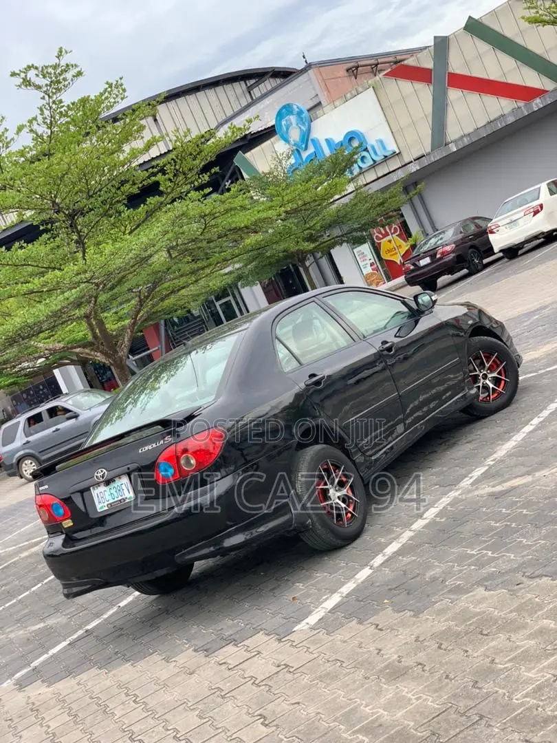 Toyota Corolla S 2007 Black