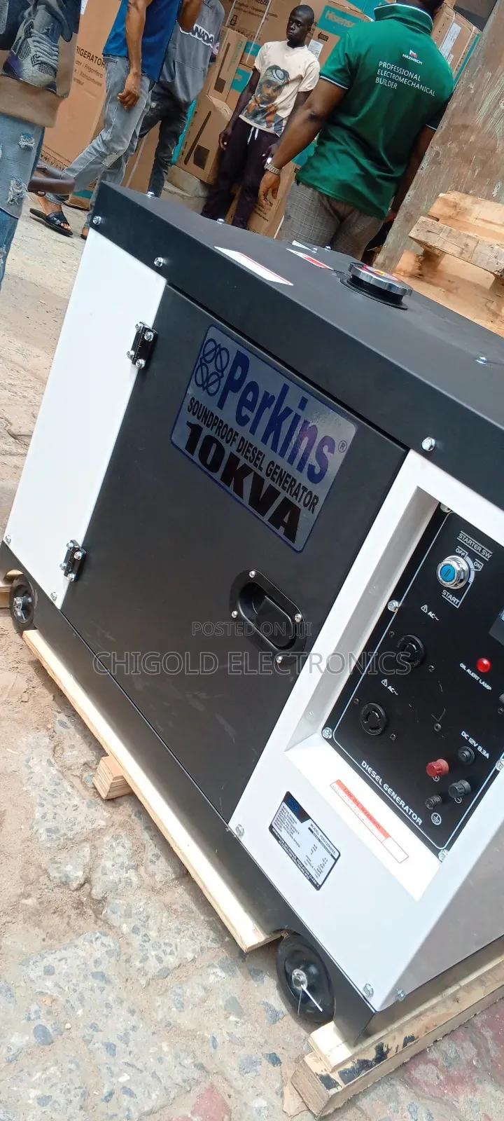Original Perkins Diesel Generator (Sound Proof)10kv